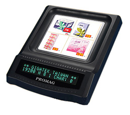 Настольный вакуум-флуоресцентный (VFD) Дисплей покупателя с монетницей DSP802U в Твери