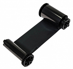 Черная смолянисто-восковая (Resin+Wax) лента (К) на 1200 оттисков с чистящим роликом в Твери